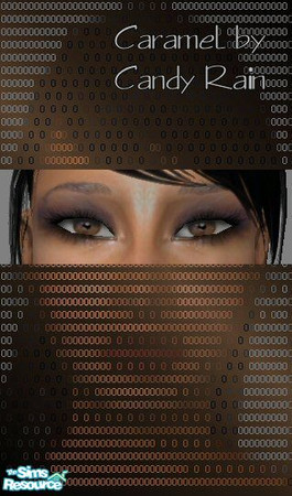 Sims 2 — Set of Eyes - Individual Item by Candyrain — Eyes in Caramel!