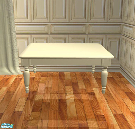 Sims 2 — PB Dining - recolor cream - Diningtable 4tl by ShinoKCR — 