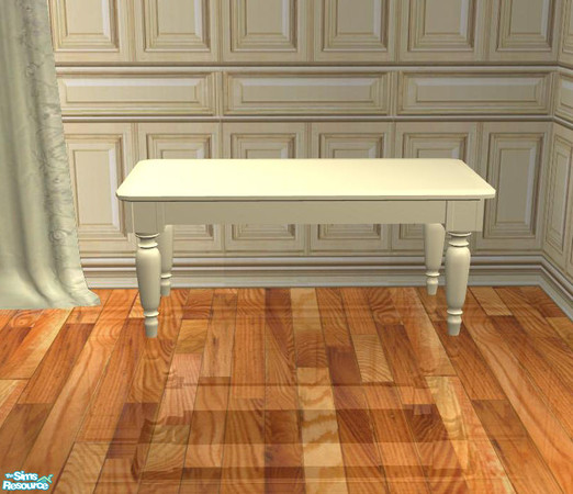Sims 2 — PB Dining - recolor cream - Coffeetable 2tl by ShinoKCR — 