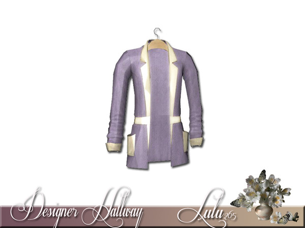 Sims 3 — Designer Hallway Jacket Decor by Lulu265 — Part of the Designer Hallway Set Fully CAStable Made by Lulu265 for