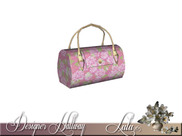 Sims 3 — Designer Hallway Decor Bag by Lulu265 — Part of the Designer Hallway Set Fully CAStable Made by Lulu265 for TSR.