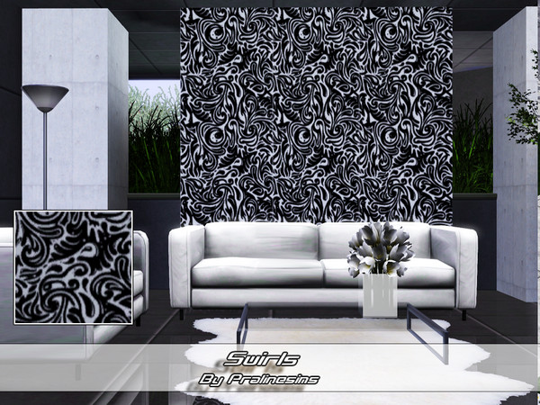 Sims 3 — Swirls by TSR Archive — By Pralinesims for TSR 