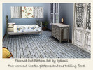 Sims 3 — DjemThornedOutPatternSet by djehmli — Three patterns to enhance your cottage theme. Both wooden patterns have