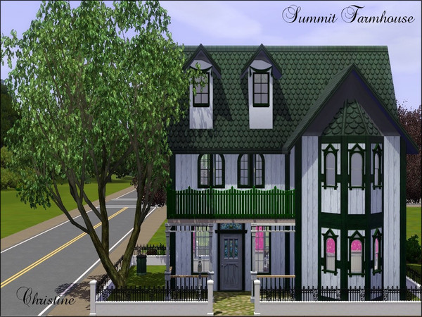 Sims 3 — Summit Budget Farmhouse by cm_11778 — An affordable farmhouse for your budget conscience sim. This home