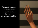 Sims 3 — Female signet ring by eleneLope2 — Converted from male to female, by eleneLope for TSR. I've always liked this