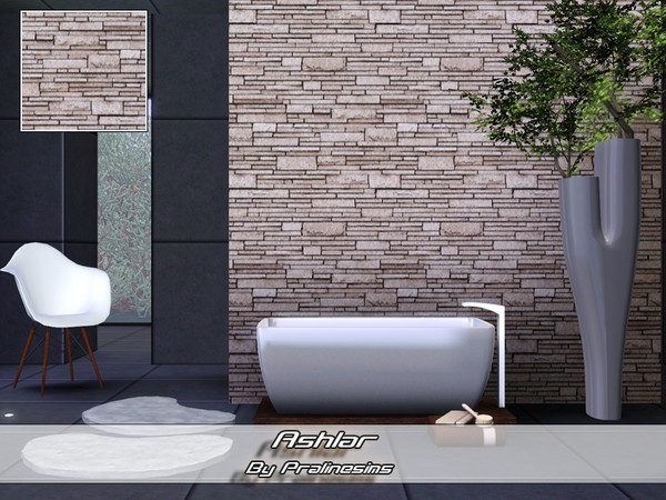 Sims 3 — Ashlar by Pralinesims — By Pralinesims :under Rock-Stone