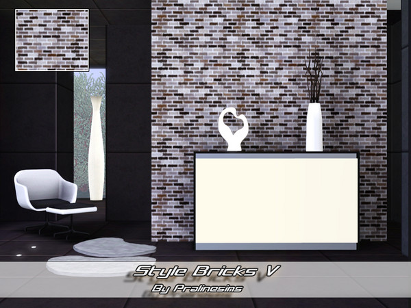 Sims 3 — Style Bricks V by Pralinesims — By Pralinesims :under Masonry