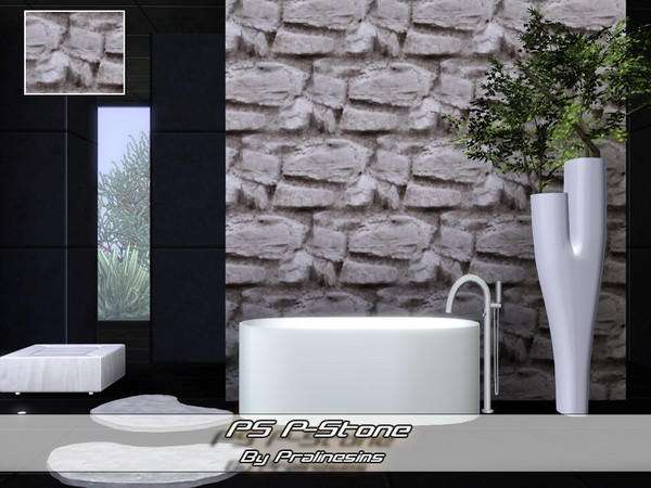Sims 3 — PS P-Stone by Pralinesims — By Pralinesims under:Rock/Stone