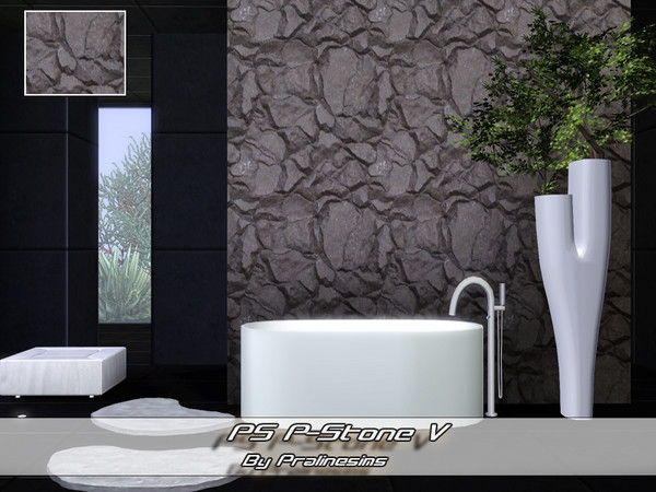 Sims 3 — PS P-Stone V by Pralinesims — By Pralinesims under:Rock/Stone