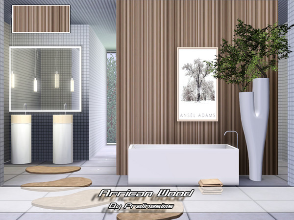 Sims 3 — African Wood by Pralinesims — By Pralinesims :under Wood