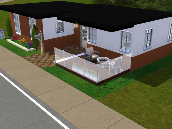 Sims 3 — Modern Starter by kokakaka — Nice modern starter for your single or couple Sims who does not have much