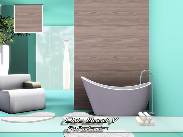 Sims 3 — Chic Wood V by Pralinesims — By Pralinesims /under Wood
