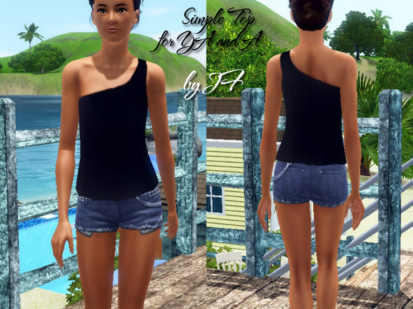 Sims 3 — Simple top for Ya/A by jet_femme2 — 