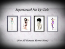 Sims 3 — Supernatural Pin Up Girls 1 by weirdling2 — Introducing the supernatural Pin Up Girls!