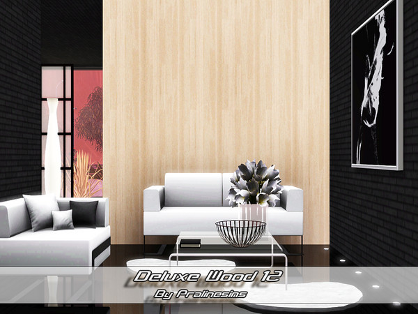 Sims 3 — Deluxe Wood 12 by Pralinesims — By Pralinesims
