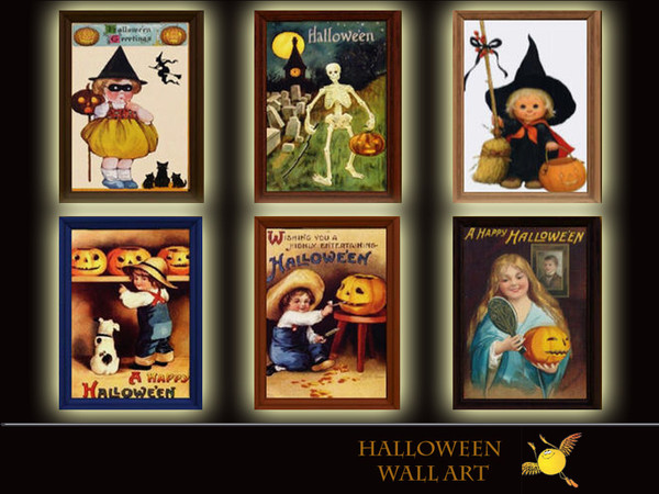 Sims 3 — evi halloween wall art by evi — Happy Halloween!