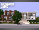 Sims 3 — Hollywood Living by Cosss — A modern hollywood villa. This house has a livingroom, kitchen, diningroom with a