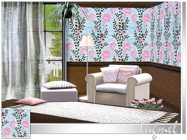 Sims 3 — Fabrics Pattern-72 by TugmeL — Fabrics Pattern-72 Recolorable Palettes-1