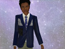 Sims 3 — TARDIS Inspired Police Box Blazer (AM) by ScaryMcflyFan2 — Adult Male blazer featuring The Doctor's TARDIS from
