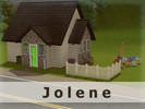 Sims 3 — Jolene by happytoxin — This snazzy little starter home is just the right fit for young, artistic Sims! Situated