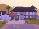 Sims 3 — Park Ave 1 by AppleBlossom — This pretty Villa is something special. It is big, has some pretty rooms and a