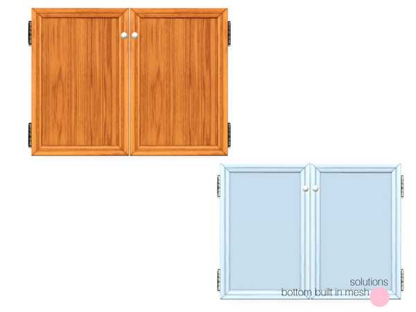 Sims 3 — Solutions Bottom Built In Mesh by DOT — Solutions Bottom Built In Mesh by DOT of The Sims Resource