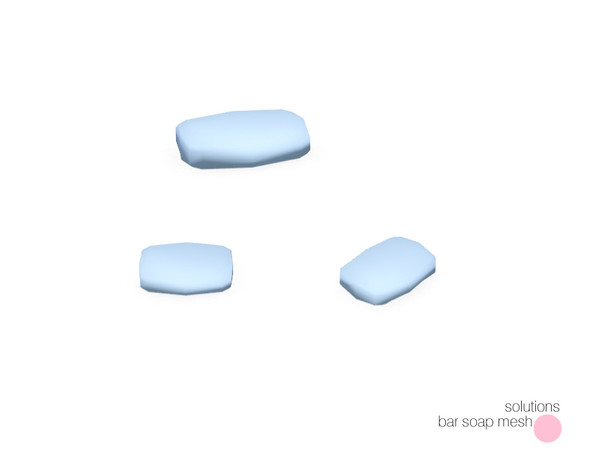 Sims 3 — Solutions Bar Soap Mesh by DOT — Solutions Bar Soap Mesh by DOT of The Sims Resource