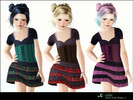 Sims 3 — Child Punk Dress by K-sider2 — Punk dress for girls ..and boys