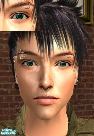 Sims 2 — Confident Eyes 4 by rythmgitr — Just the boost your sims need to look confident and serious. Natural wet looking