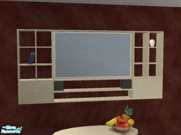 Sims 2 — Pure Ultramodern Living - TV by EarthGoddess54 — *Updated GUIDS: 16/09/2007* Part of the Pure Ultramodern Living