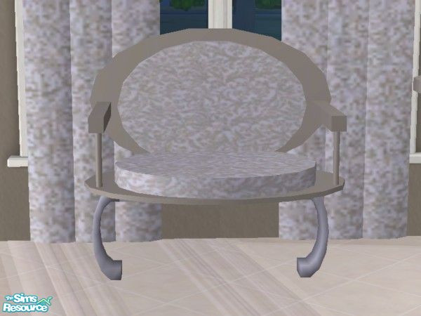 Sims 2 — Pure Ultramodern Living - Chair by EarthGoddess54 — Part of the Pure Ultramodern Living set. Enjoy!