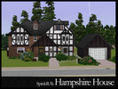 Sims 3 — Hampshire House by SpinkRA2 — With three spacious bedrooms, you'll never be short for rooms in this grand home!