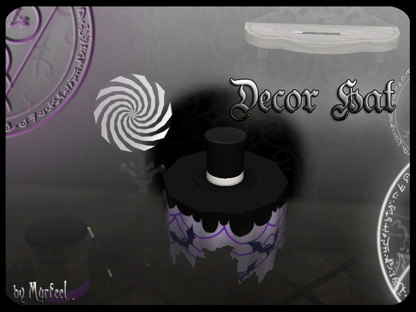 Sims 3 — EA Hat Standalone - REQUEST by murfeel — Decor for when your Magician takes a breather backstage and takes their