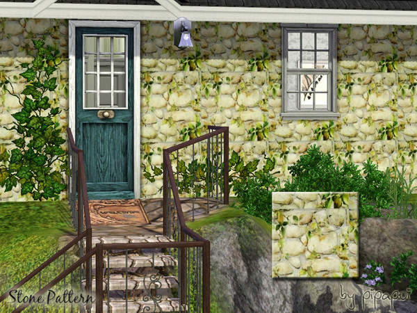 Sims 3 — Stone Wall Patterns by pipapoi2 — I hope you like it :)