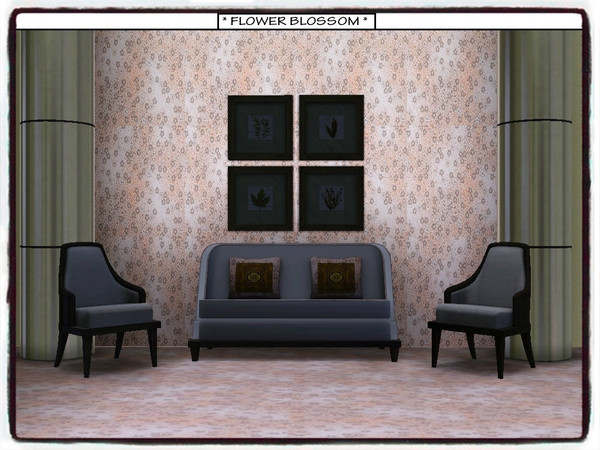 Sims 3 — Flower Blossom - *PATTERN* by Xodess — Flower miscellaneous pattern for any use you desire; whether it be to