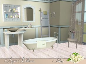 Sims 3 — Acacia Bathroom by Lulu265 — It may be the smallest room in many homes, but this does not mean that it should