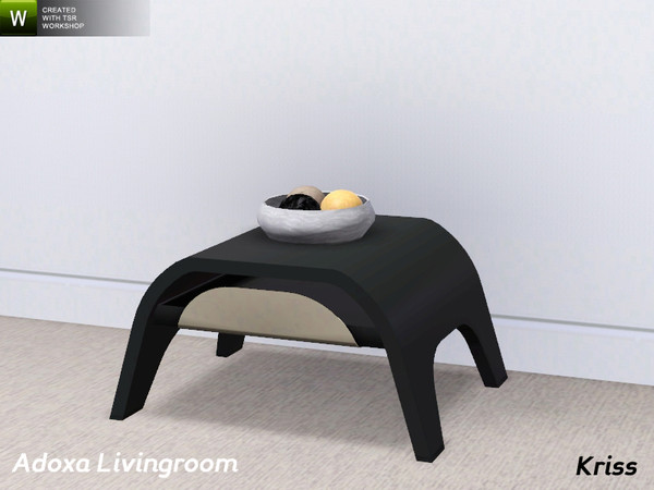 Sims 3 — Adoxa Living Bowl by Kriss — Decorative and therapeutic. Made by Kriss@TSR. TSRAA. This item can be found in