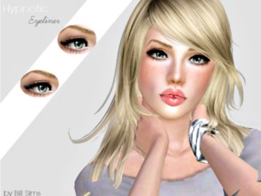 Sims 3 — Hypnotic Eyeliner by Bill_Sims — A hypnotic eyeliner to make ur simmie's eyes smoking hot! Available from