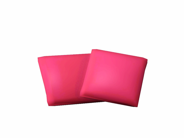 Sims 3 — Ruby Chair Pillows by Flovv — A pretty pair of pillows.