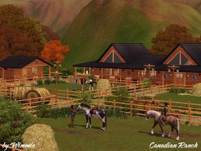 Sims 3 — Canadian Ranch-Updated by Wimmie — 