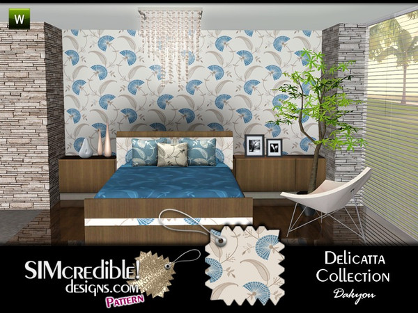 Sims 3 — Dakyou by SIMcredible! — Pattern with a touch of delicacy for your sims ^^ by SIMcredibledesigns.com