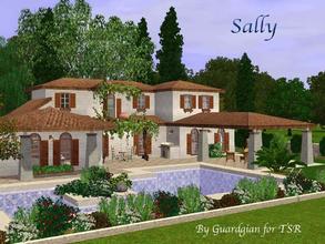 Sims 3 — Sally by Guardgian2 — This small and traditional country house features 2 bedrooms, 2 bathrooms, a kitchen, a