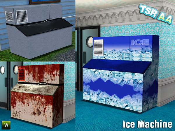 Sims 3 — Final_Ice_Machine by ldanti2 — Tropical Paradise, and not a cube to be found! I searched high and low for an ice