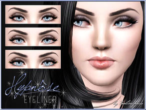 Sims 3 — Hypnose Eyeliner by Pralinesims — New expressive eyeliner for your sims! Your sims will love their new look ;) -