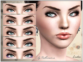 Sims 3 — Vintage Romance Lashes by Pralinesims — New soft mascara for your sims! Your sims will love their new look ;) -