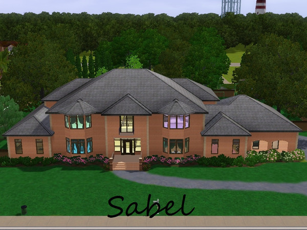 Sims 3 — Sabel by slsaul — Large family home that has everything your sim could possibly need. Includes large kitchen,