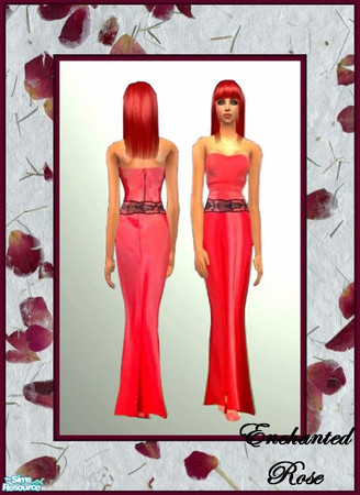 Sims 2 — Bella Red by EnchantedRose — 