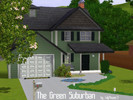 Sims 3 — The Green Suburban by Lilyflower32 — The Green Suburban is a family home, fit for the parents and 2 kids. It is