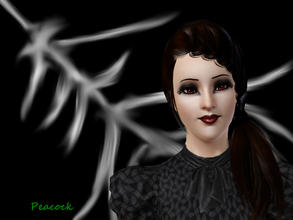 Sims 3 — Fantasy eyeliner Peacock_T.D. by Sylvanes2 — Another sweat fantasy eyeliner for your sims, from teen to elder,