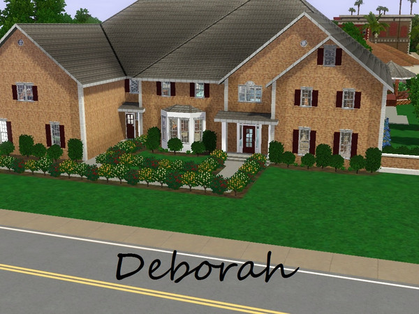 Sims 3 — Deborah by slsaul — Lovely family home providing your sims with plenty of luxury and comfort. Comes with eat in